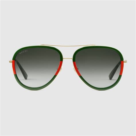 green lens gucci sunglasses|gucci hologram sunglasses.